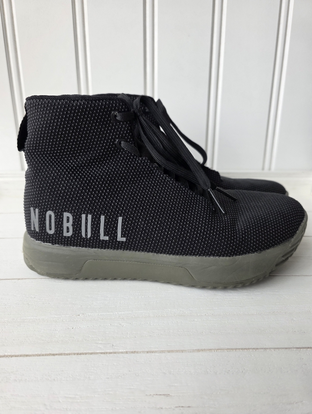 NoBull Impact SuperFabric High Top Crosstraining Gym Shoes Men's 7 Womens 9
